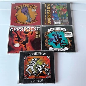 The Offspring CD Maxi Singles 1990s x5 Pretty Fly Gone Away All I Want Come Out - Picture 1 of 8