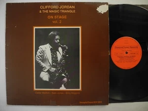 CLIFFORD JORDAN & THE MAGIC TRIANGLE On Stage Vol. 2 LP 1978 Denmark EX/EX- - Imagen 1 de 2