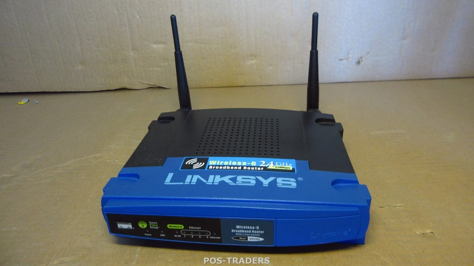 Linksys WRT54GL v1.1 Wireless-G 2.4GHz 54 Mbps Broadband WIFI Router EXCL PSU - Bild 1 von 4