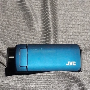 JVC KENWOOD Everio R GZ-R480-A Camcorder Video Camera Quad Proof Navy Blue - Picture 1 of 2