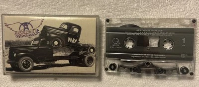 AEROSMITH : Pump : Cassette Tape (1989) - LED ZEPPELIN - Joe Perry - Image 1 of 4