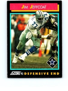 Jim Jeffcoat #406 Dallas Cowboys 1992 puntuación excelente - Imagen 1 de 2