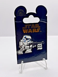 2014 Disney Star Wars Stormtrooper "Pew Pew" Pin - Bild 1 von 2