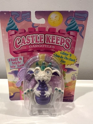 1995 Castle Keeps Gargoyle – Ultra Rare White Variant – NIB – Glow Eyes – MBT - Image 1 of 4