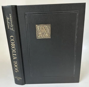 1966 Alabama Crimson Tide Bear Bryant Yearbook Corolla Vol 74 Championship Year - Picture 1 of 12