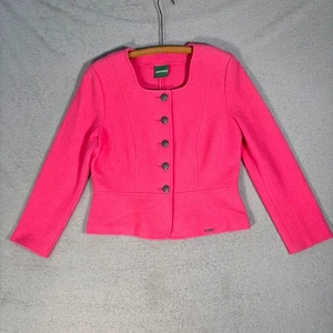 Vintage Geiger Blazer Damen EU 40 Rosa Reine Schurwolle Jacke Made in Austria - Bild 1 von 18