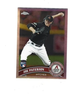 2011 Topps Chrome Refractors #213 Joe Paterson ARIZONA  DIAMONDBACKS - Picture 1 of 2