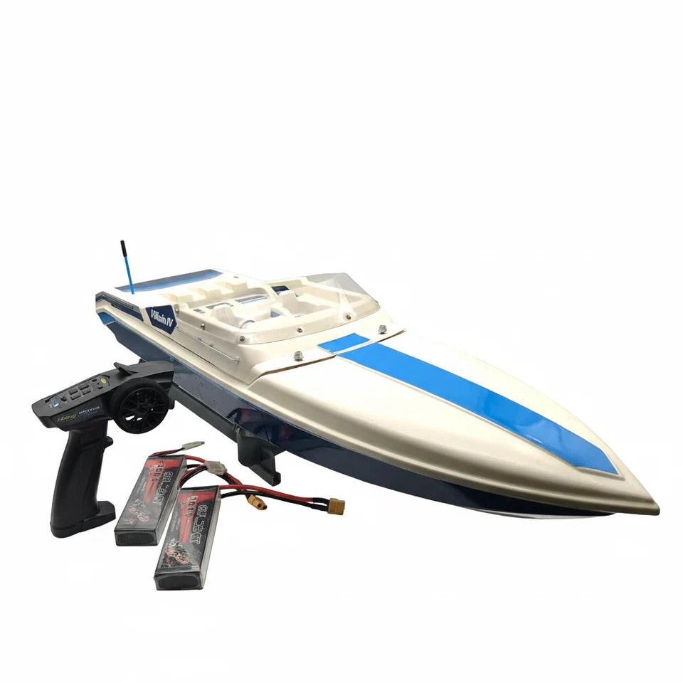 1/12 Vintage Traxxas Chaparral Villain IV Electric RC Boot Boat - Bild 1 von 4