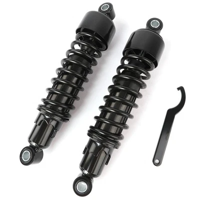 Amortiguadores traseros de 11,75" para Harley Dyna Road King aniversario FLTR FLHTK 1980-UP EE. UU. Foto 1 de 4