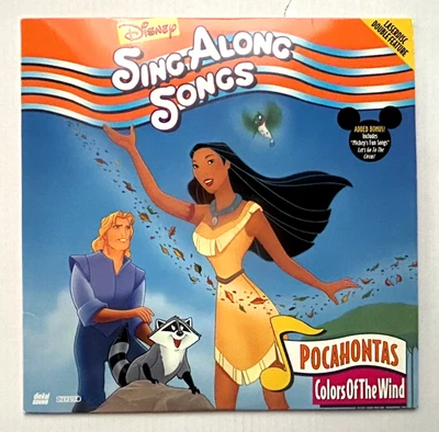 1995 Laserdisc Disney Sing Along Songs / Pocahontas-Color Of The Wind - Image 1 of 3