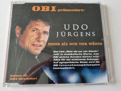 Udo Jürgens - Mehr als nur vier Wände CD Maxi Europe OBI PROMO - Bild 1 von 4
