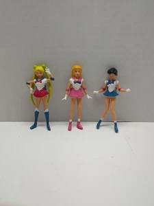 Lote de figuras de anime vintage de PVC Sailor Moon de 3" - Imagen 1 de 5
