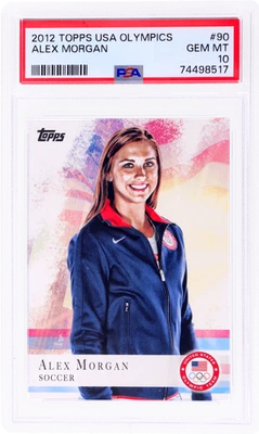 2012 Topps U.S. Olympic Team Alex Morgan #90 PSA 10 - Image 1 of 2