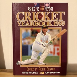 WWOS Cricket Yearbook 1993 Edited by Richie Benaud (HB, 1993) As New - Picture 1 of 7