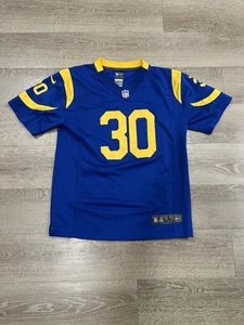 Los Angeles Rams Todd Gurley II #30 NFL Nike On Field Jersey Youth Large 14/16 - Picture 1 of 7