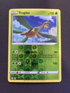 Carta Pokemon Evolving Skies #006/203 Tropius Reverse Holo TCG - Foto 1 di 2