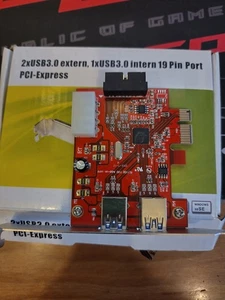 PCI Express X1 Auf USB 3.0 - Bild 1 von 3