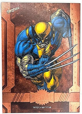 2024 Upper Deck Marvel Metal Universe №. 99 Wolverine Copper FX - Image 1 of 2