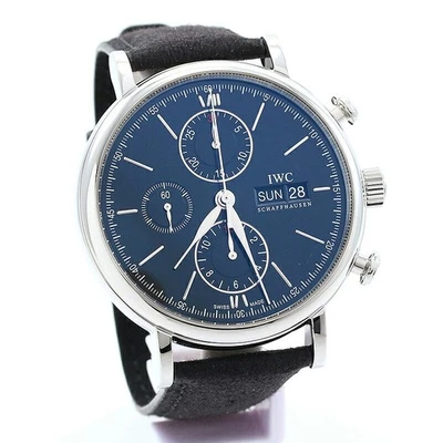IWC Portofino Chronograph IW391002 Men's Watch From Japan G0810 - Image 1 of 4