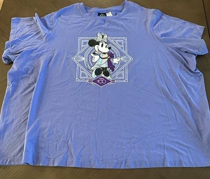 Disney 100 Minnie Mouse T-Shirt Donna 3XL Manica Corta Viola - Foto 1 di 5