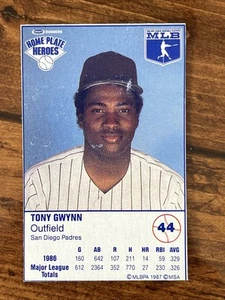 1987 Kraft Home Plate Heroes - Tony Gwynn #44 - San Diego Padres - Bild 1 von 2