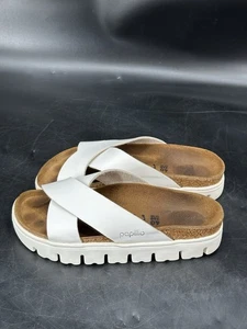 Papillio Birkenstock Grueso Slide Blanco Para Mujer Talla EU 40 / US 9 - Imagen 1 de 13