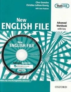 Oxford NEW ENGLISH FILE Advanced Workbook with Key &Multi-ROM @NEW 9780194594639 - Imagen 1 de 2