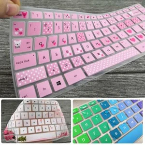 Laptop Silicone Keyboard Protector Skin Cover For HP R3 Hot H1 New T0 D2 O2L1 - Picture 1 of 20