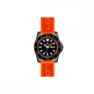 Reloj de Hombre LORENZ 26116HH Silicona Naranja Negro Sub 100mt - Imagen 1 de 1