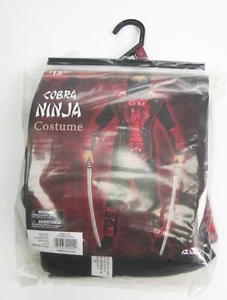 COBRA NINJA Halloween Costume Boys Size Medium (8) NEW with Mask+ NWT UNOPENED - Picture 1 of 4