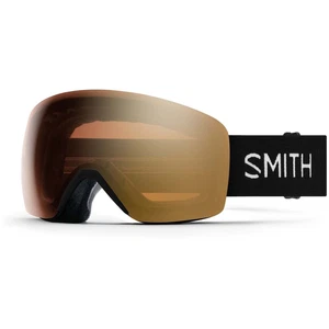 Smith Skyline Ski / Snow Goggles Black, ChromaPop Photochromic Gold Mirror Lens - Picture 1 of 1