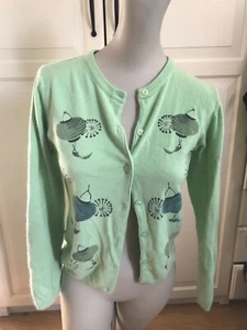 EC Star Chinese Lantern Green Cardigan M - Bild 1 von 8