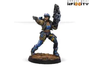 PanOceania Dr Priya Harper, Archeo-raider (Plasma Carbine) Corvus Belli Infinity - Picture 1 of 2