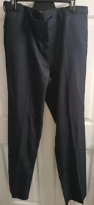 edwards pants uniform dress womens 16UL unhemmed navy blue new - Picture 1 of 5