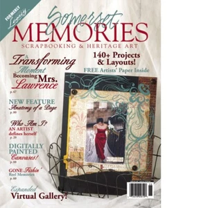 Somerset MEMORIES Magazine JUNE/JULY 2007, Volume 6 Issue 4, Scrapbooking - Picture 1 of 5