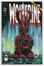 WOLVERINE  #43  (  NM  9.4 )  43RD ISSUE  BY MARC SILVESTRI AND DAN GREEN SABRT