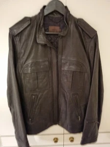 Reiss leather jacket mens - Picture 1 of 3