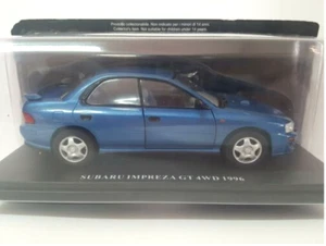 Coche clasico Subaru Impreza GT 4WD (1996) / (Escala 1:24) Inolvidables, Ixo,New - Imagen 1 de 4