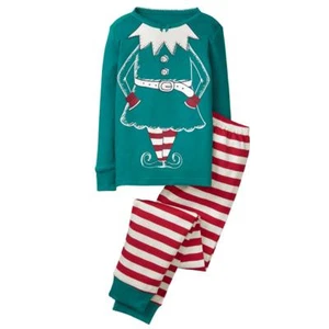 NWT Gymboree Trompe Holiday Elf Gymmies Sleep Set Christmas Pajamas Girls 3 5 6 - Picture 1 of 2