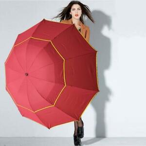 Big Top Quality Umbrella Men Rain Woman Windproof Large Parasol Umbrella 130CM