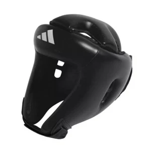 adidas Head Guard Boxing Rookie Open Face Sparring Kids Adult Black Kickboxing - Picture 1 of 6