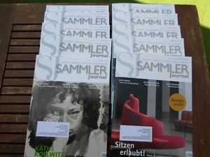 10 x Sammler Journal Kunst Antiquitäten Auktion Kompletter Jahrgang 2024 - Bild 1 von 4
