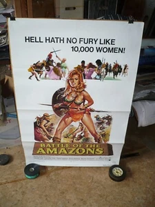 BATALLA DE LAS AMAZONAS, original 1-sh / póster de la película [Lucretia Love] - 1973 - Imagen 1 de 2