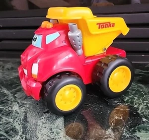 Tonka CHUCK MY TALKING DUMP TRUCK 08" Voice Activated Moves Rumbles Working EUC - Picture 1 of 9