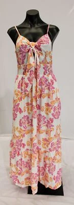 Grace Karin Women's Summer Floral Printed Dress EJ3 Multicolor Medium NWT - Image 1 of 4