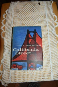 California Street by NIVEN BUSCH 1959 with Dust Cover Simon & Schuster - Bild 1 von 3