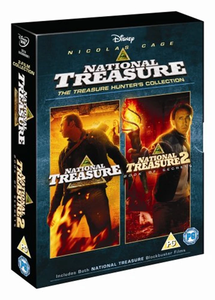National Treasure/National Treasure 2 DVD Nicolas Cage (2008) - Image 1 of 1
