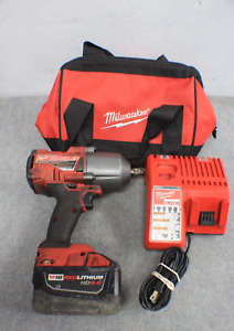 Milwaukee FUEL 2767-20-M18 1/2” High Torque Impact Tool-W/XC9.0 Battery-Charger