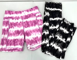 LOT OF DSG DICKS SPORTING GOODS HIGH RISE LEGGINGS AND BIKE SHORTS Youth Girl XL - Picture 1 of 4