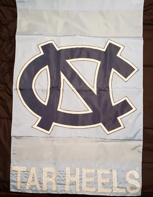 UNC Interlock Logo & TAR HEELS® Banner (27.5" W x 44" H) - Image 1 of 3